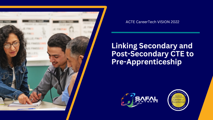 Linking Secondary and Post-Secondary CTE to Pre-Apprenticeship