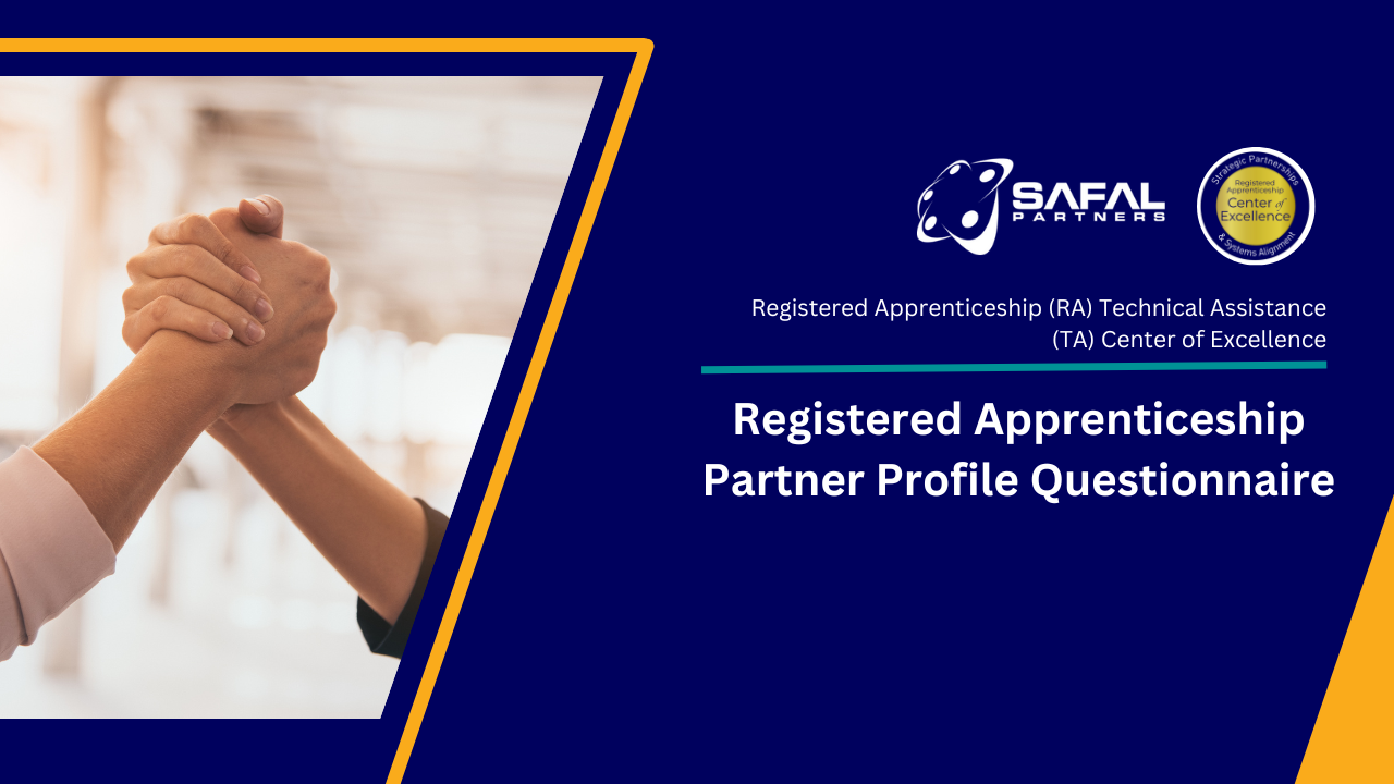 Registered Apprenticeship (RA) Partner Profile Questionnaire